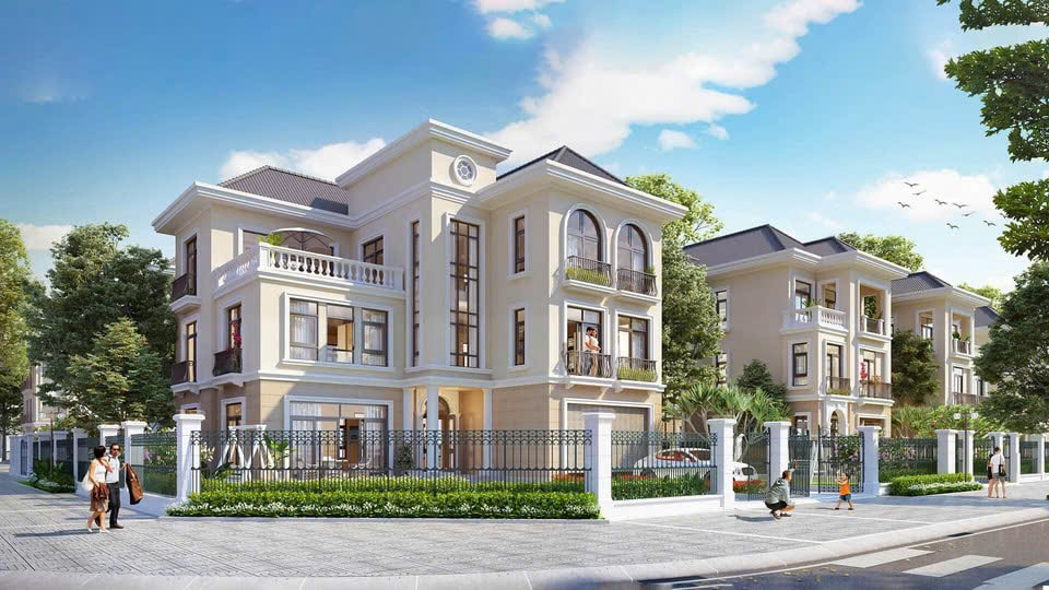 thiết kế nhà mẫu dự kiến vinhomes làng vân